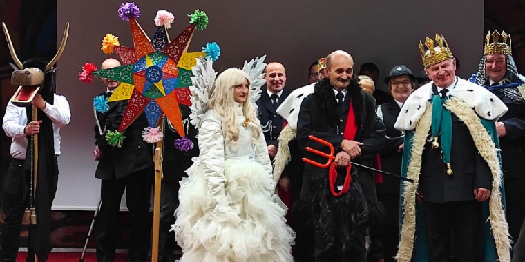 Strażacy z kolędą w seminarium